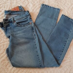 Men's Levi's 511 Light Wash Denim Slim Fit Relaxed Stretch Classic Fit Jeans 32